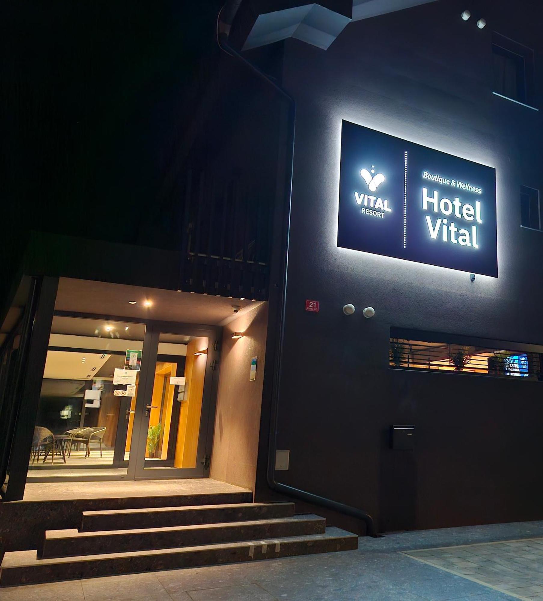 Boutique & Wellness Hotel Vital Моравске-Топлице Экстерьер фото